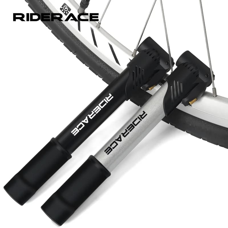 Pompa per Bicicletta MTB e da Strada, Pompa ad Aria Manuale per Valvole Schrader e Presta AV/FV, Gonfiatore Portatile per Ciclismo all'Aperto, Accessori per Bici