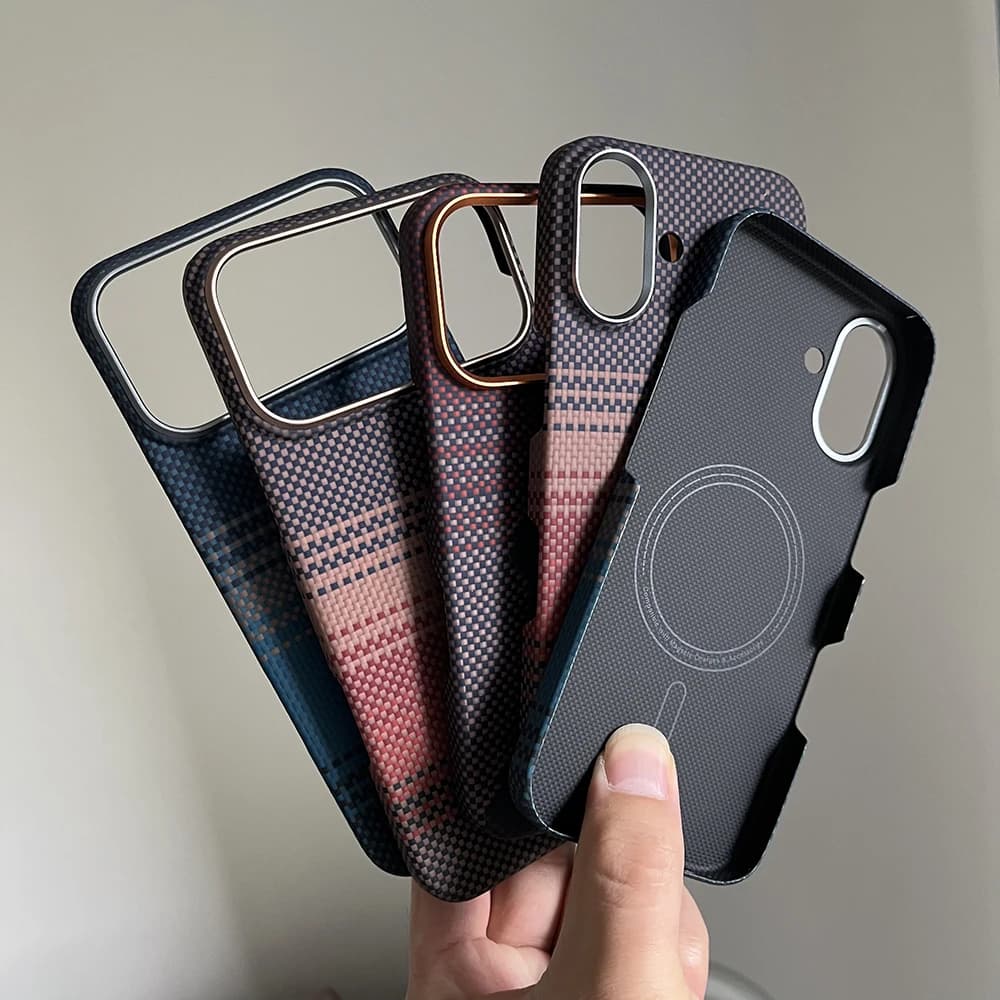 Really Carbon Fiber for IPhone 17 Pro Max Case for Magnetic Magsafe Aramid Fiber Cover for IPhone 17 Pro Carbon Fiber