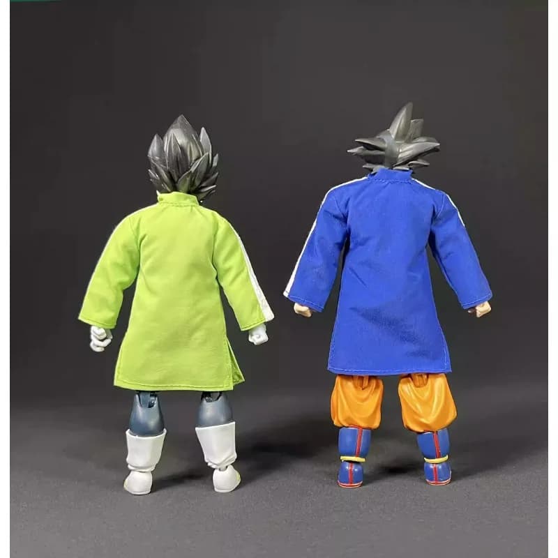 Set di Accessori Fatti a Mano SHF Scala 1/12 per Anime Dragon Ball, Cappotto e Vestiti per Sun Wukong, Compatibile con Action Figure
