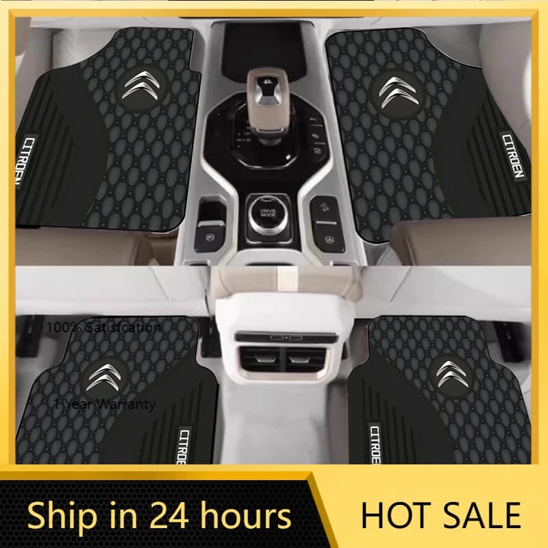 Car mats 2026 Hot Sale, Car mats Front and rear, Car floor cushions for Citroen C1 C2 Vts C4 Saxo C4L C5 C6 C8 Xsara P