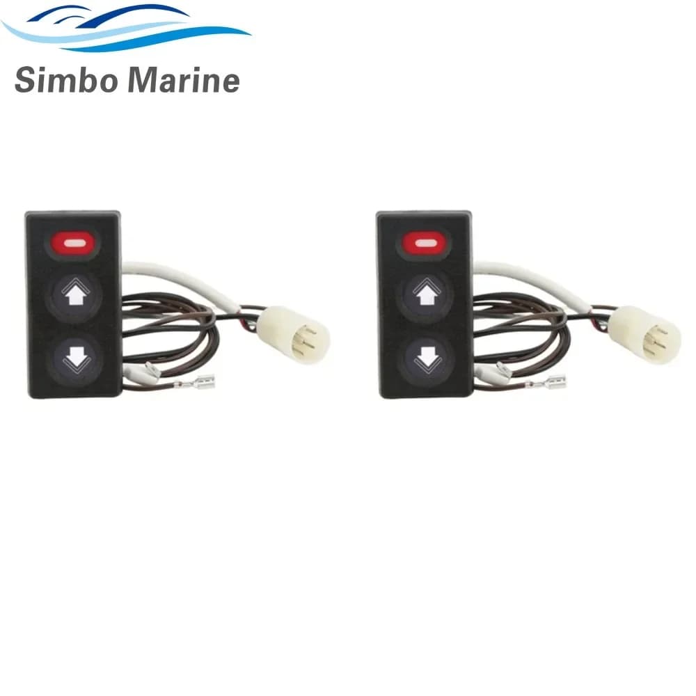 2 pz Unità Trim Interruttore di Inclinazione Pannello di Controllo Per Volvo Penta Barca Motore DP DP290 DPX SX SP290 SP-E 3855560 3855650 853846 873617