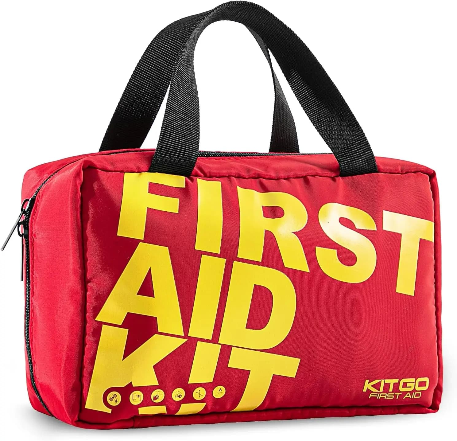 Kit Essenziale di Pronto Soccorso, Forniture Mediche Impermeabili da Viaggio per Auto, Casa, Campeggio, Escursionismo (450 pezzi)