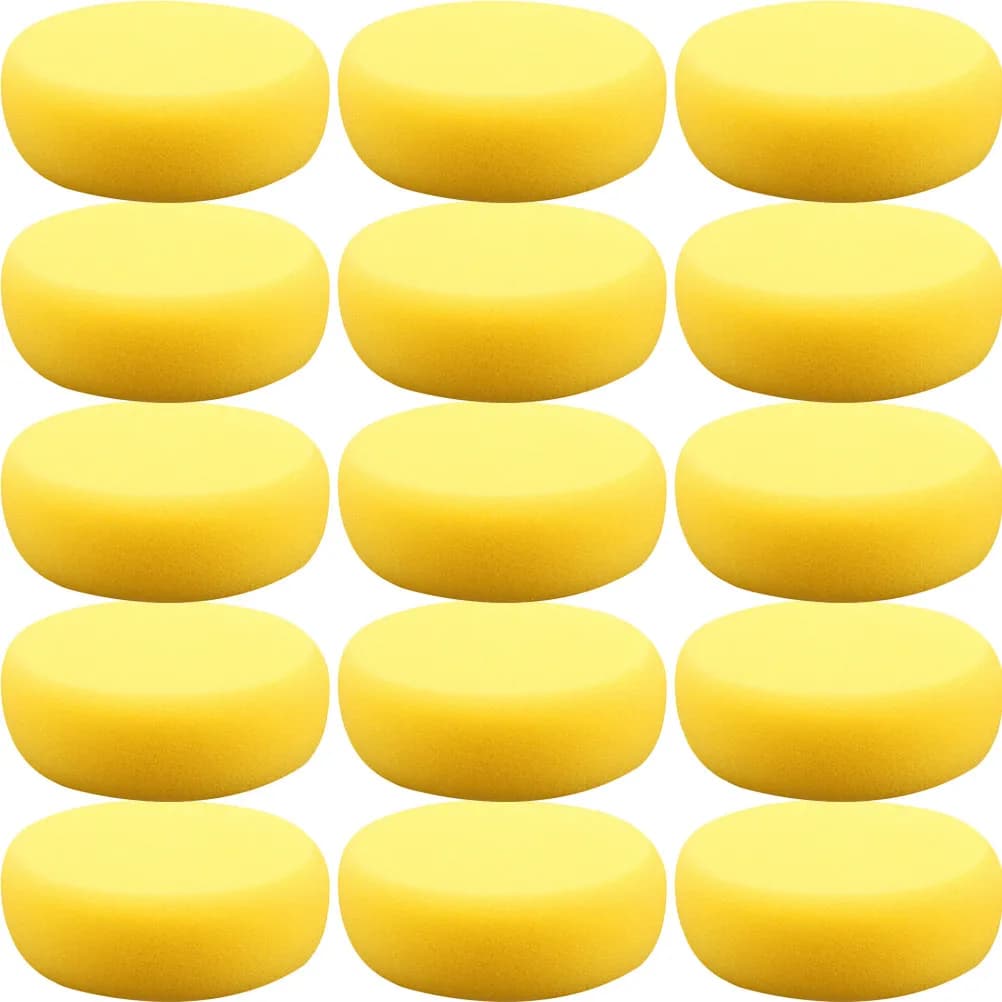 15Pcs Kids Round Multipurpose Painting Sponges Watercolor Art Tools DIY Craft Drawing Sponges Paint Sponge Pottery Sponge