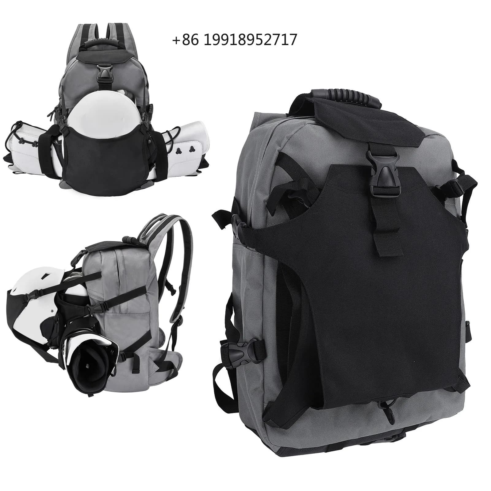 Water Proof Ski Bag 30L Ski Boot Snowboard Bag Multipurpose Storage Backpack Outdoor Travel Skiing Cycling Hiking Camping JJ51