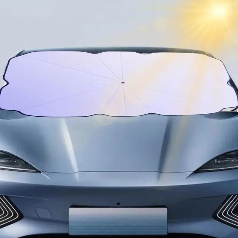Parabrezza per auto Parasole per auto Parabrezza Accessori interni automobilistici Schermo per finestra per camper Sicurezza Calore Campeggio Guida