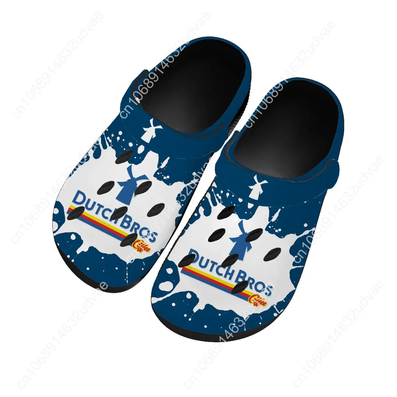 D-Dutchs B-Bros Custom Sandals for Home Woman Teenager Fashion Water Shoes Garden Breathable Comfort Beach Summer Slippers with Hole