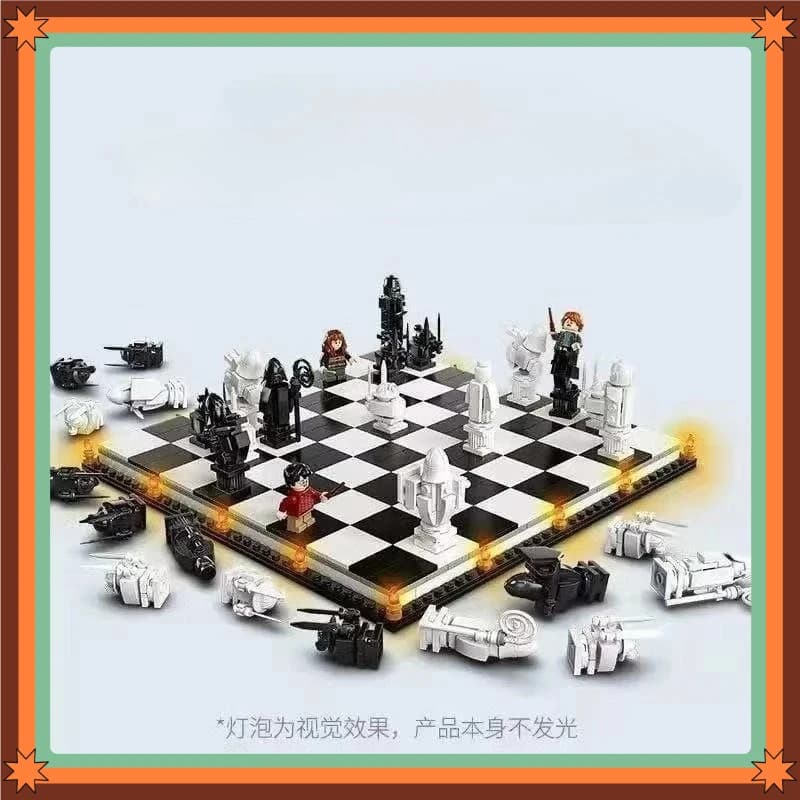 Nuovo Gioco da Tavolo Wizard Chess 2026 con Personaggi Anime, Action Figure, Gioco da Scrivania, Ornamento, Regali Personalizzati, Giocattoli per Bambini