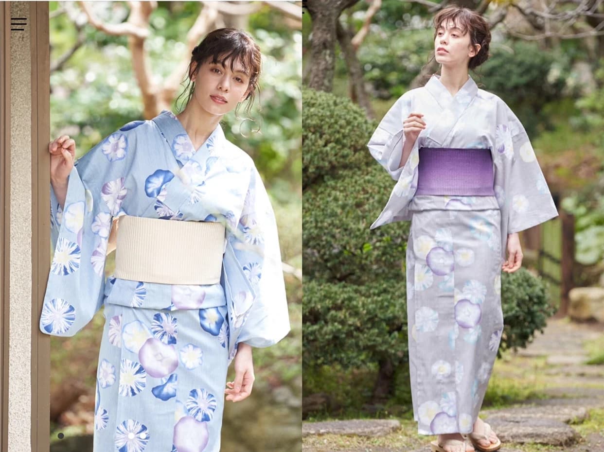Kimono Tradizionale da Donna in Puro Cotone, Stile Estivo per Viaggi e Fotografia, Abbigliamento Etnico Femminile