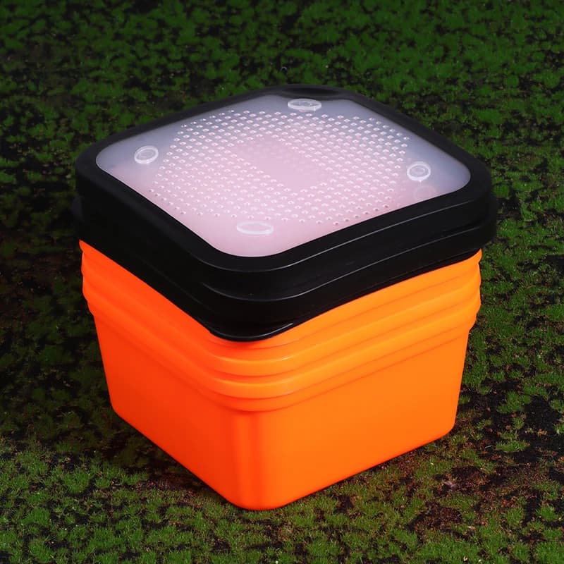 Live bait box Fishing equipment box Internal frame fishing box Outdoor fishing equipment storage tool Red worm Wood bait box