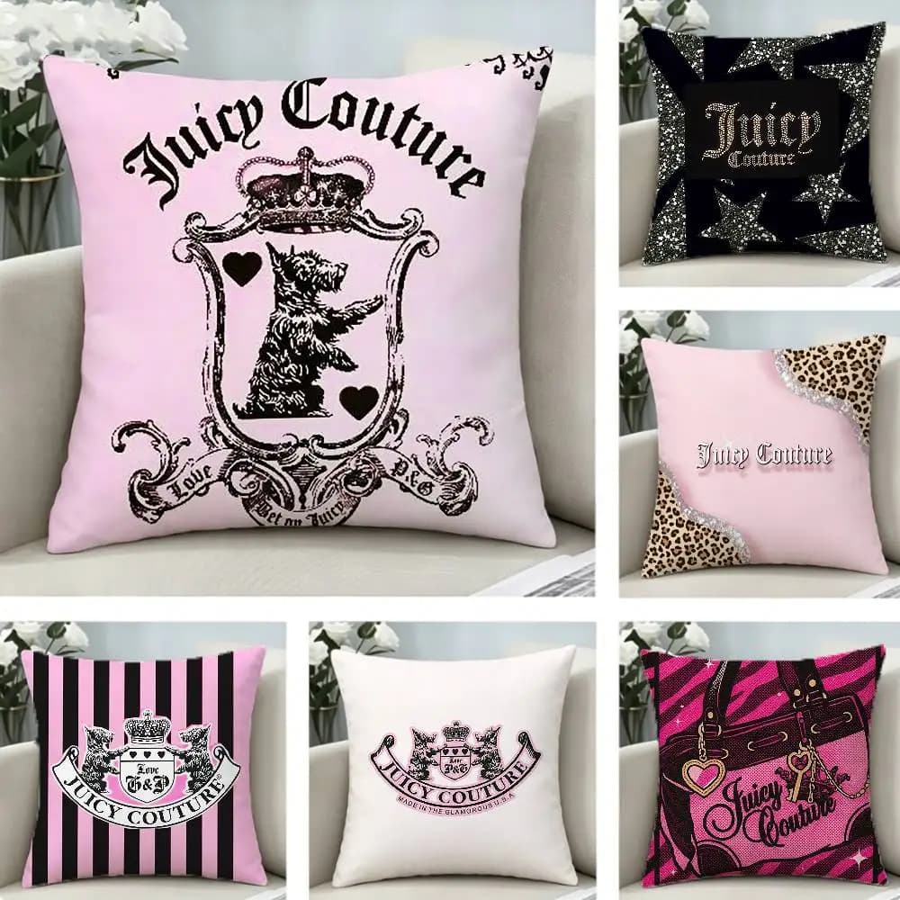 J-Juicy JC C-Couture Federa per cuscino con motivo stampato per la copertura del cuscino del divano del soggiorno