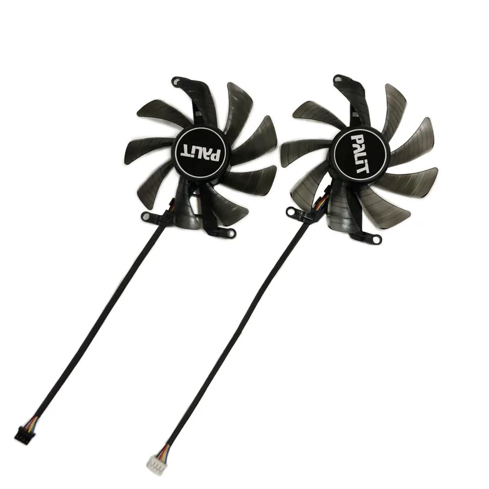 2 pz/set Ventilatore per schede grafiche,FY09015M12LPA/TH9215S2H-PAA01,ventola della scheda grafica,per Palit RTX 3060 Dual OC,per Palit RTX 3060Ti Dual OC V1,per Palit RTX3050 Dual OC