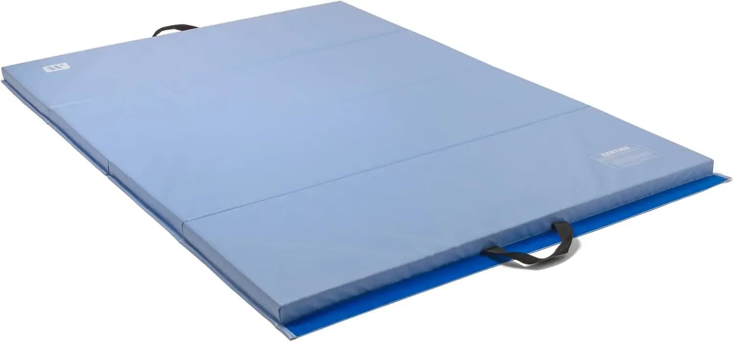 Core Basic Personal Fitness & Exercise Mat - 2x6, 4x6, 4x8 - All Purpose Gym Mat for Home Workout, Yoga, Pilates, Stretches & Fl