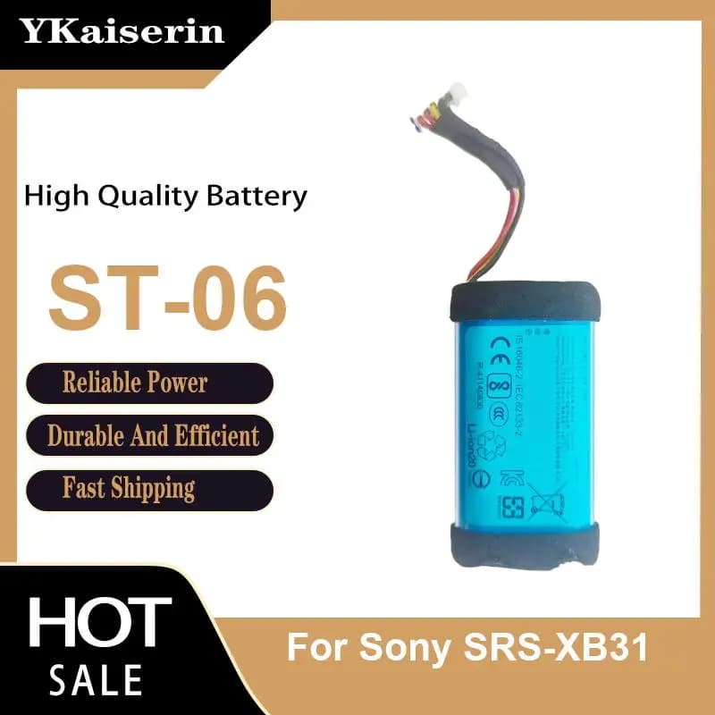 For Sony Srs-XB31 High Quality 3400mAh Portable Bluetooth Speaker Battery Hardwearing ST-06