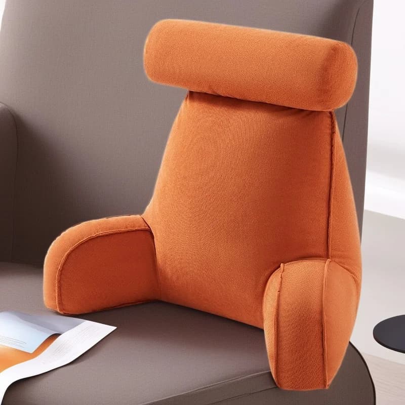 Cuscino da lettura con schienale alto con supporto per il collo Comodo divano Cuscino lombare Poggiatesta per letto per rilassarsi e dormire ergonomico