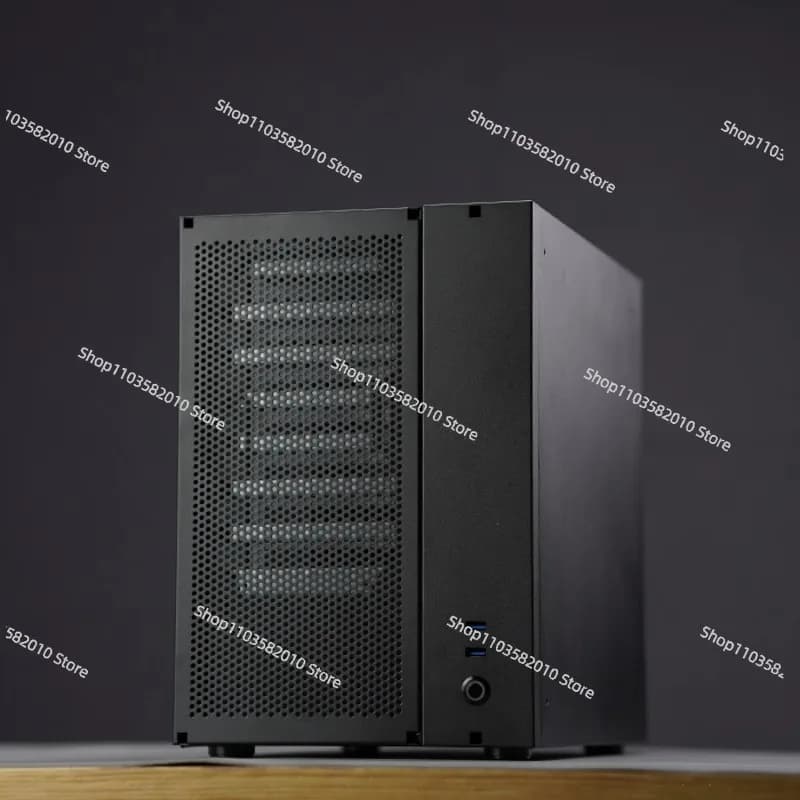 Chassis NAS L8 per Disco Rigido ATX Nero, Enclosure per Archiviazione Dati