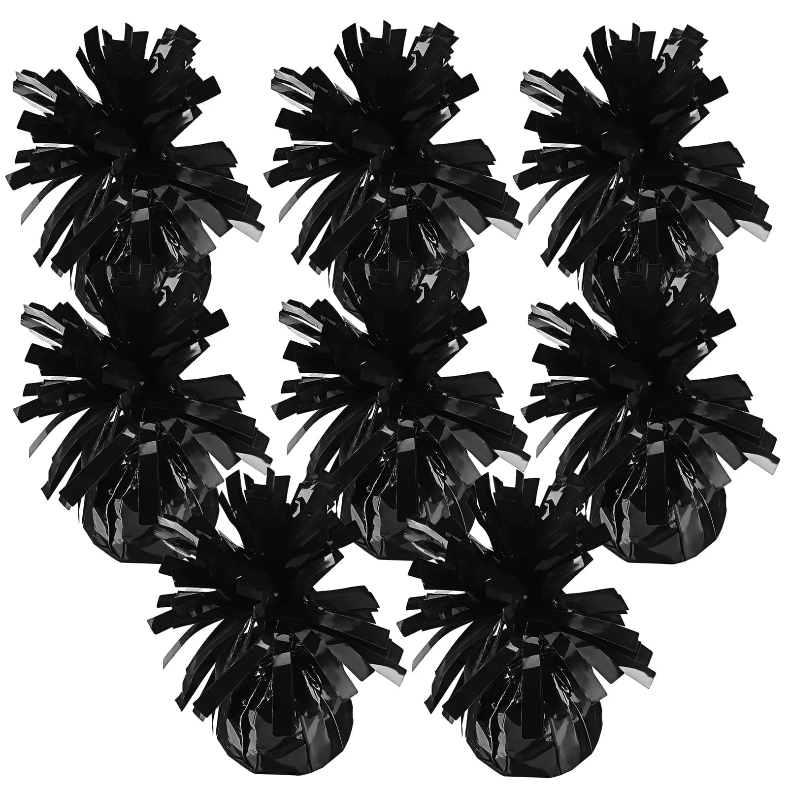 8 pieces carry balloons carry pendants weight black pendants for wedding weighted accessory