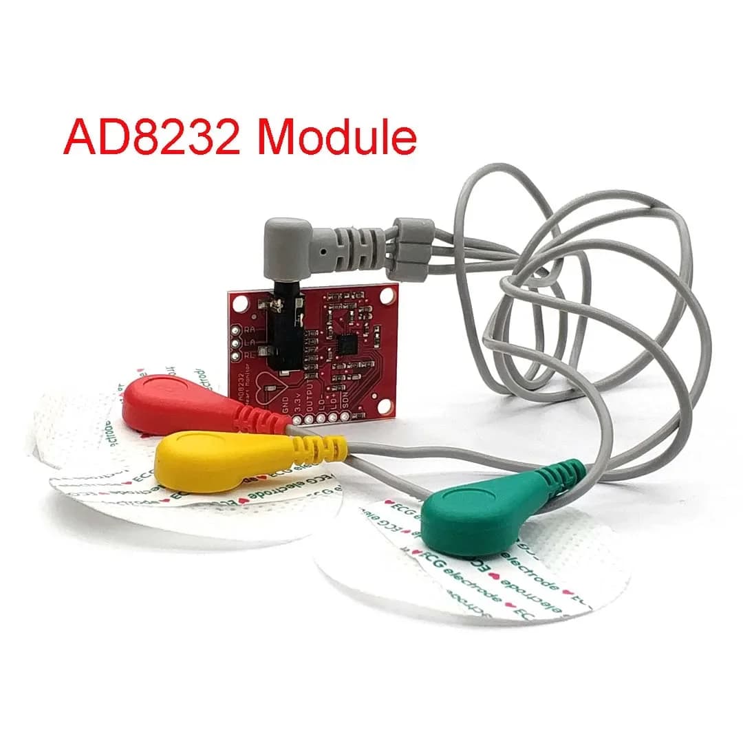 ECG AD8232 ECG measurement pulse sensor module kit for Arduino UNO R3