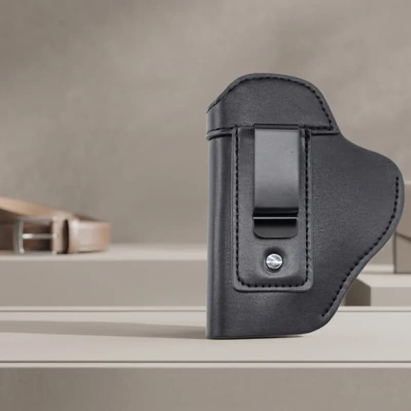Fondina in Pelle G17 con Design a Estrazione Rapida, Ideale per Allenamento Tattico GS, Caccia e Pratica di Tiro Reale