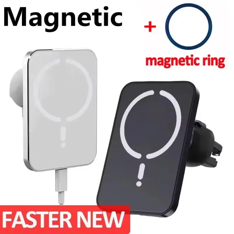 30 W Magnetic Wireless Car Charger Air Clip for Magsafe iPhone 16 15 14 13 12 Pro Max Fast Car Charging Support
