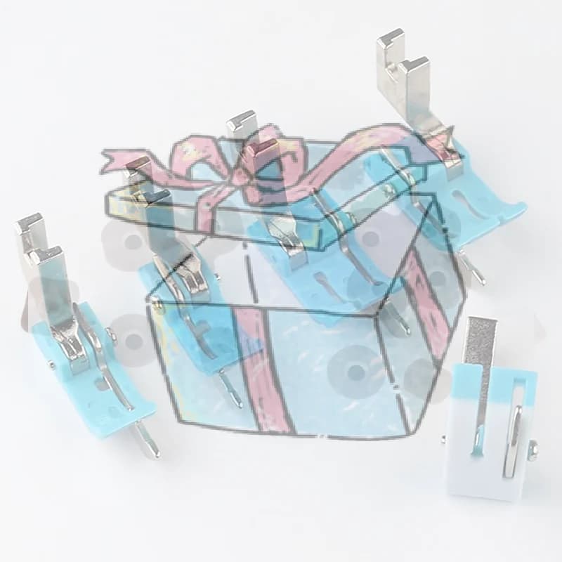 1PC Plastic SP-18 Edge Presser Foot Embedded Line Presser Foot Flat Car Plastic Beef Tendon Edge Presser Foot Sewing Accessories