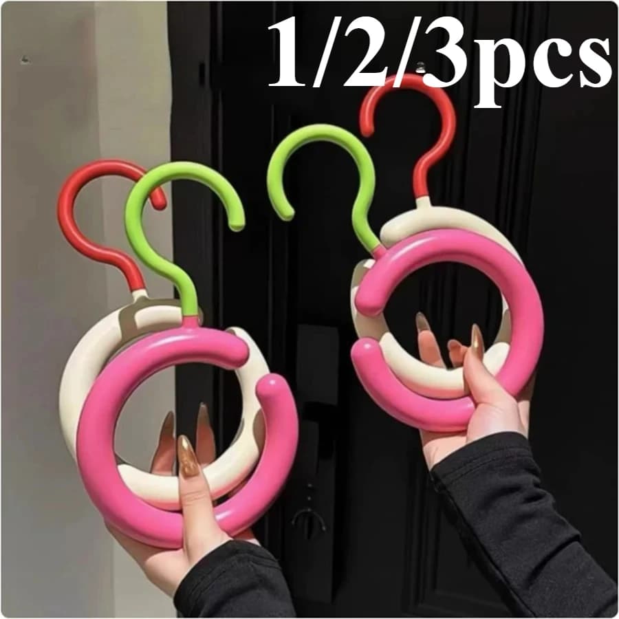 Gancio per dopamina, portaoggetti girevole per sciarpa e borsa per cappelli, espositore per sciarpe, scaffale per appendere cappelli e borse