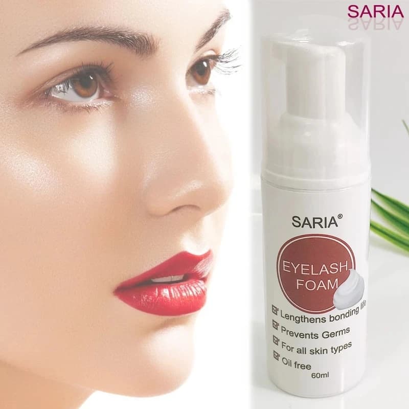 Shampoo for extension eyelashes Foam for eyelids Detergent for deep cleaning for makeup tools Removing mascara Colla Home Use for salon