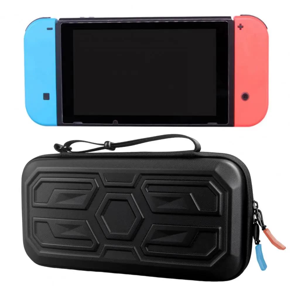 Custodia protettiva da viaggio per Switch 2 con resistenza agli urti e agli urti, 10 slot per schede, console di gioco