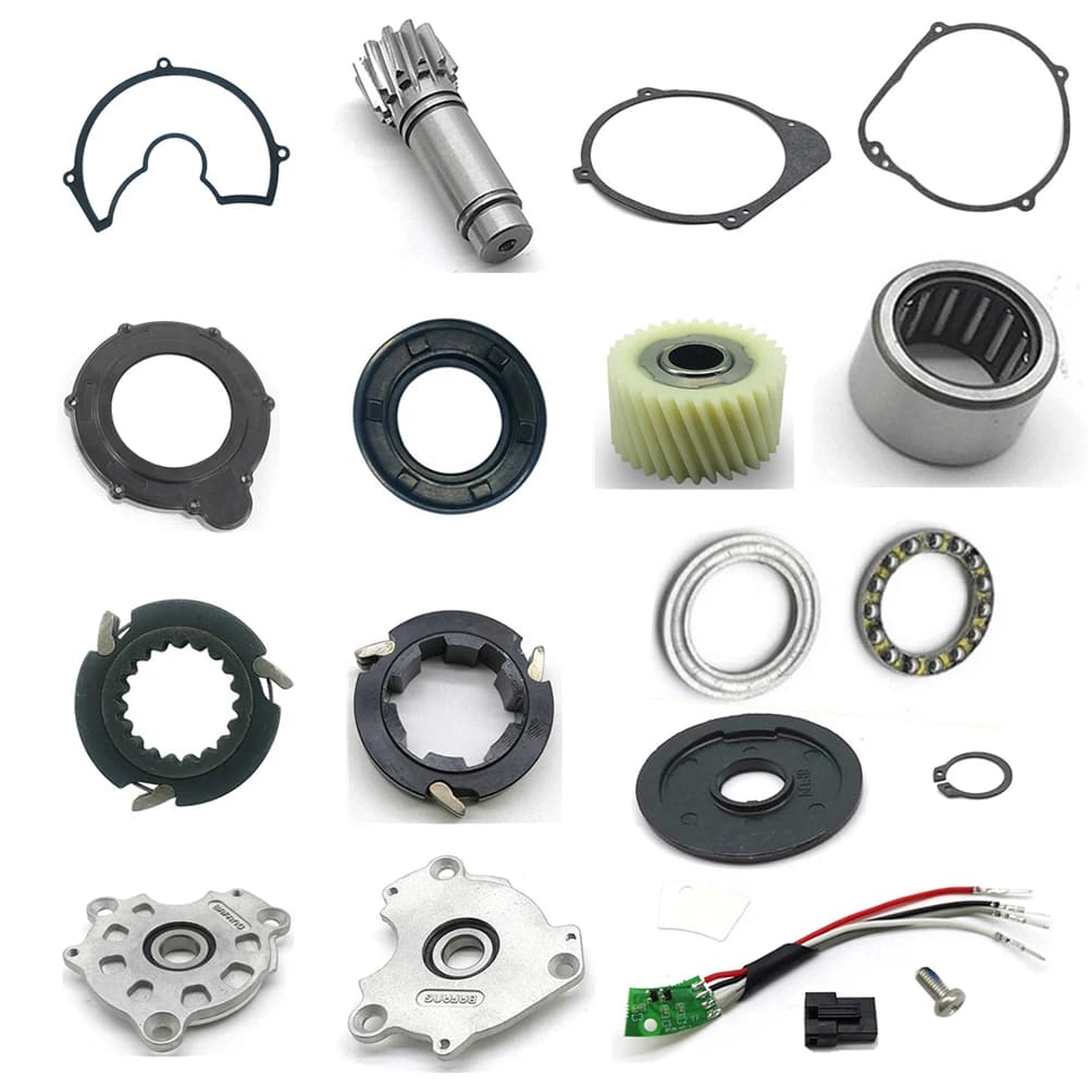 E-BIKE BAFANG Motore montato centralmente Guarnizione impermeabile Parti di riparazione Ruota dentata in nylon Sensore assistito Anello di tenuta paraolio