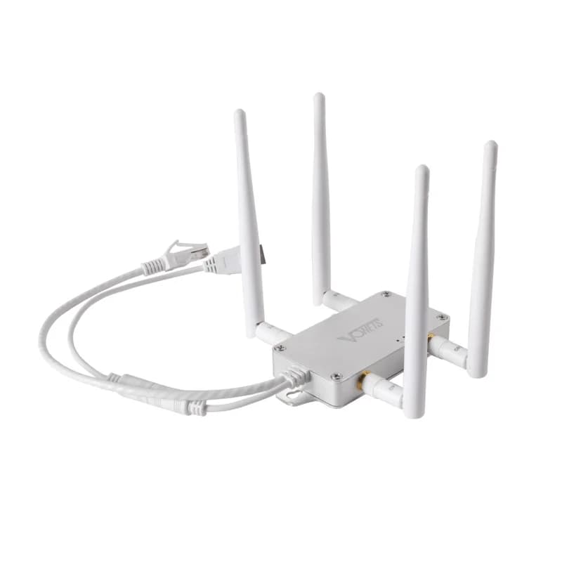 VONETS Dual Band 2.4G + 5G WiFi Bridge Router Ripetitore wireless Adattatore WiFi Ethernet per stampante IP PLC industriale DVR VBG1200