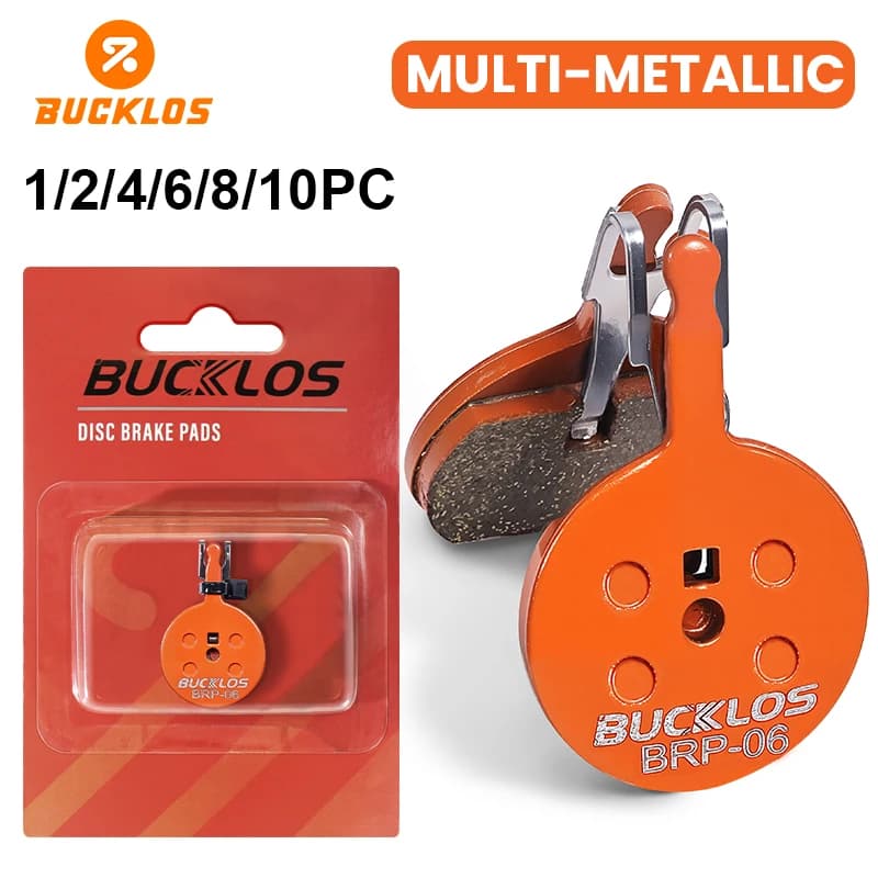 Pastiglie Freno BUCKLOS Multi-metalliche per Bicicletta, Resistenti all'Usura, Compatibili con Avid BB5/DSK-310/DC-710, per MTB