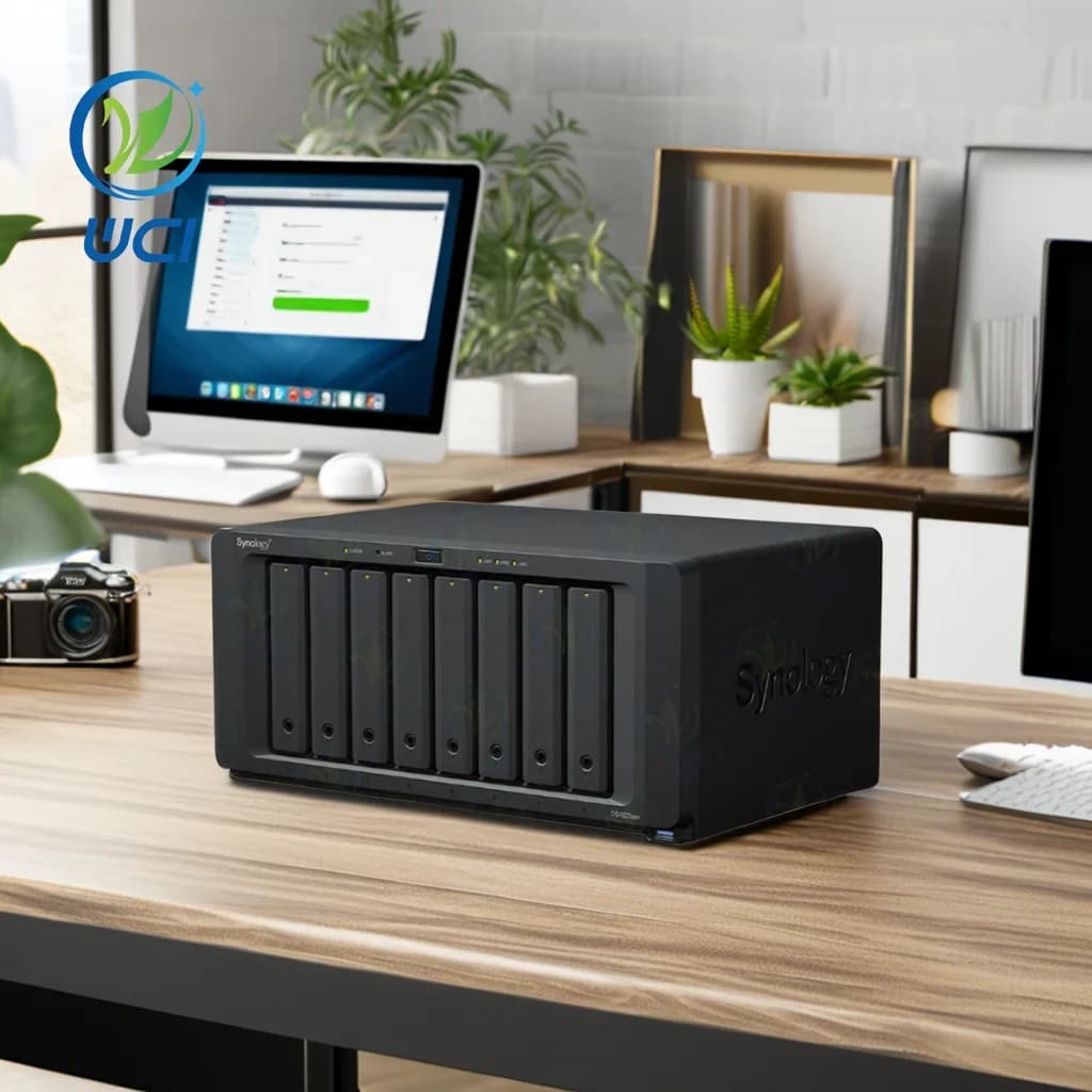 Synology DS1823xs+ Soluzione di archiviazione di rete per rack 2U con custodia per dischi NAS a 8 alloggiamenti per uso domestico