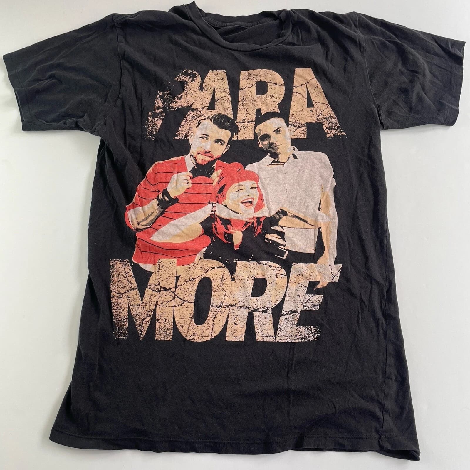 VTG Paramore American Rock Band Monumentour Concert Tour T-shirt in cotone a maniche corte Estate Uomo Donna Retro Y2K Streetwear