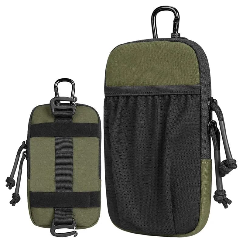 Marsupio tattico Portafoglio Borsa da appendere Zaino da corsa Molle Camouflage Sport all'aria aperta Borsa per cellulare Stile cintura da uomo
