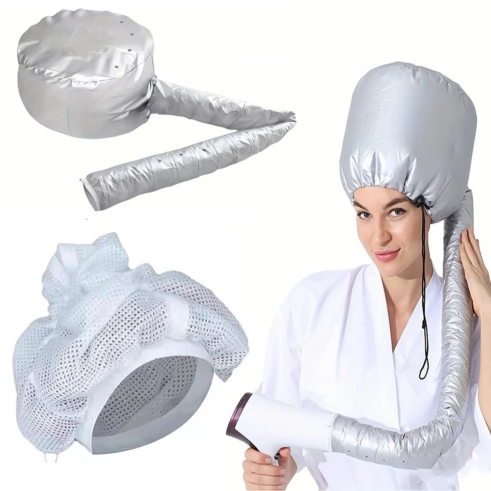 Hair Drying Head Curtains Shower Head Adjustable Mesh Drawing Head Caps Tower Hats for Fast Drying Hair Accessories