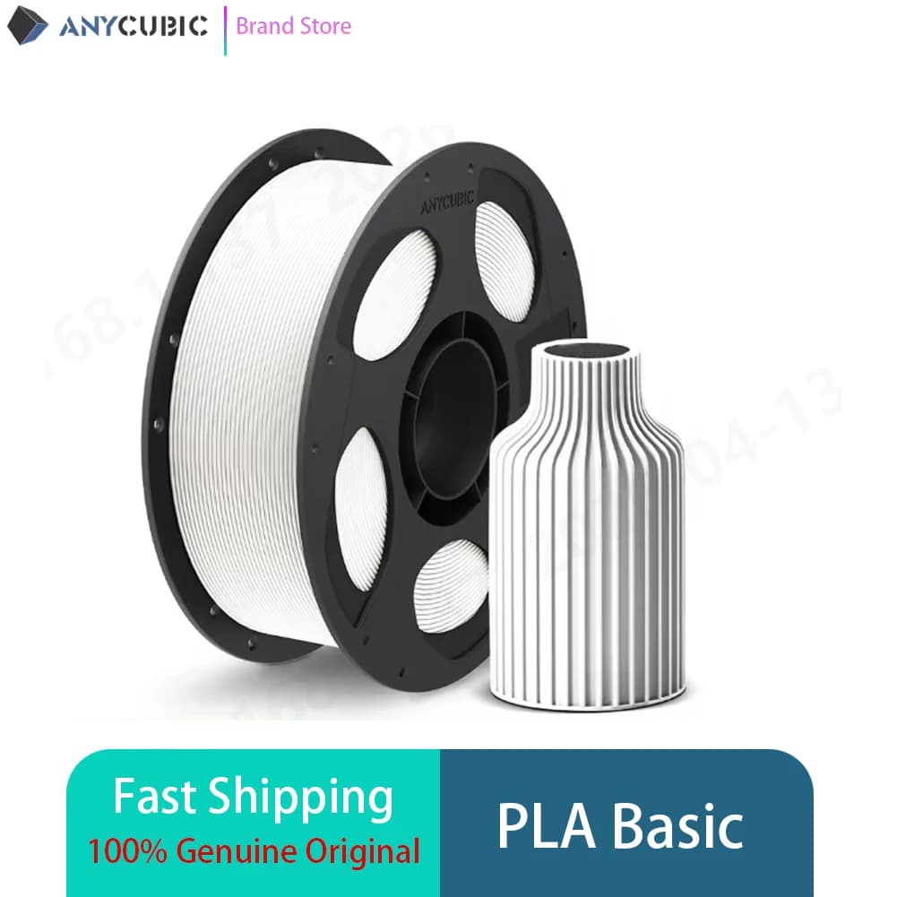 ANYCUBIC 3D Printer Filament 1.75mm PLA Filament 1KG/Roll 9 Colors Neat Spool No Bubble No Plugging For 3d Printer Mega-S Chiron