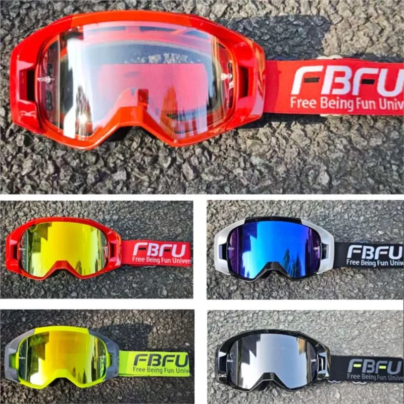 Athlete Grade Ski Protective Goggles, Anti-wind Anti-dust Anti-sand, Wear-resistant Lens for All Kinds of Winter Ski Events