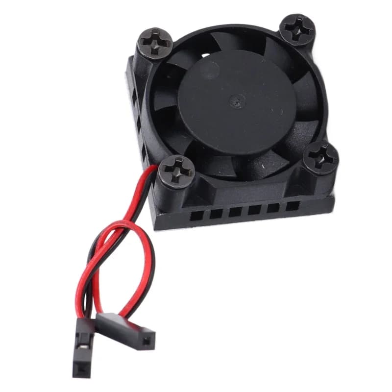 Kit blocco di raffreddamento CPU in lega di alluminio con ventola per dissipazione del calore per Raspberry Pi 4B modello 3V/5V