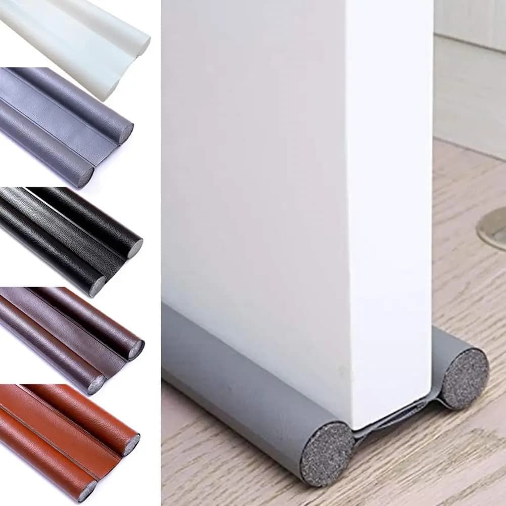 Flessibile Cutable Door Bottom Weather Strip Noise Blocker Insulant Draft Stopper soundproof Dust Waterproof Seal Strip Tape