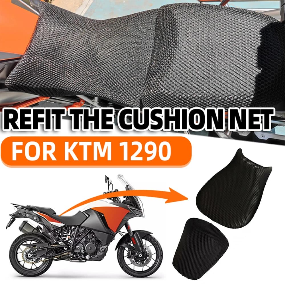 Cuscino moto protezione coprisedile per KTM 1190 Adventure 1290 Super Adventure ADV 3D protezione solare traspirante dissipatore di calore patio