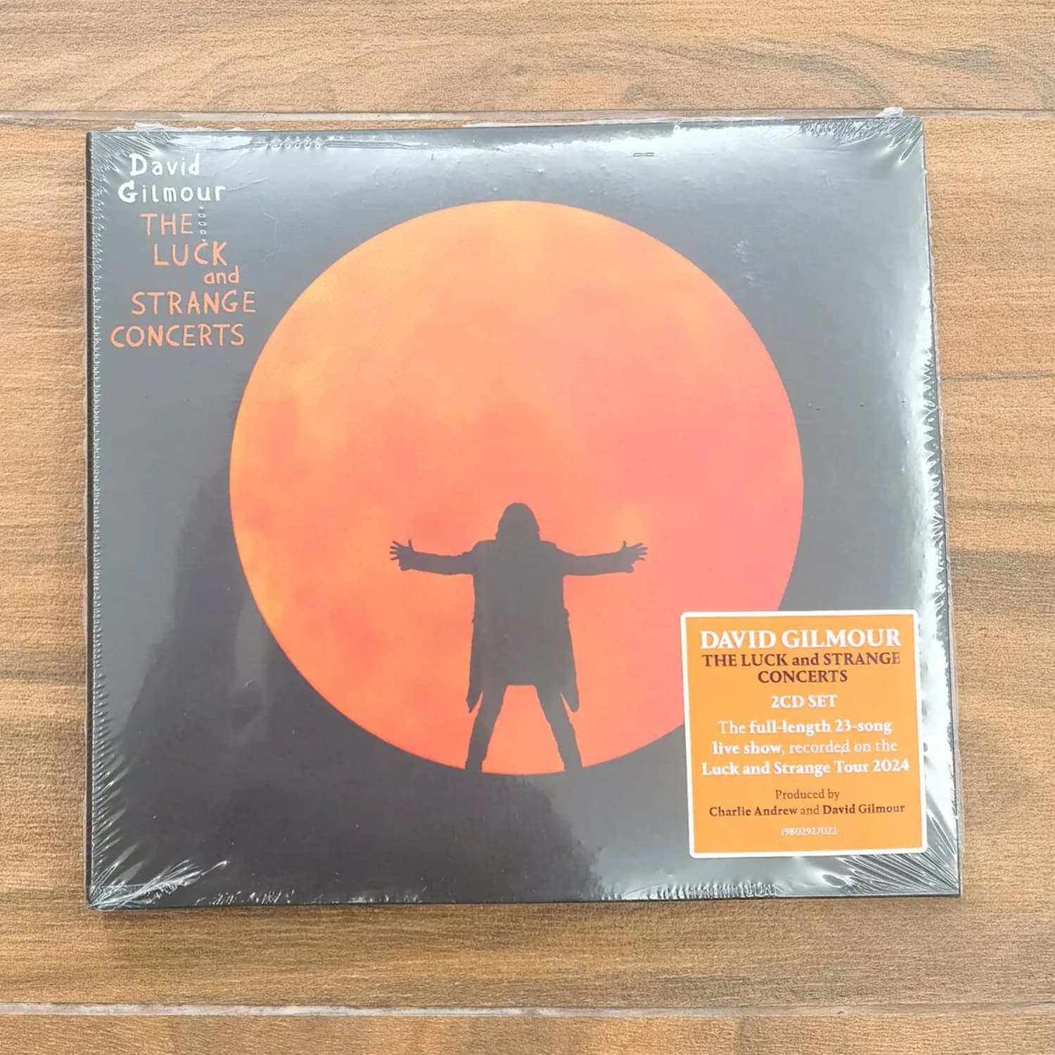Raro Set Sigillato David Gilmour The Luck and Strange Concerts Classic Rock 2CD Audio Digitale Nitido Oggetto da Collezione per Fan Decorazione Artistica per la Casa
