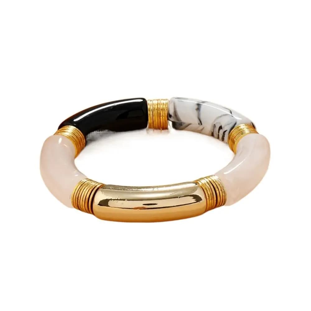 Vintage Retro Hot Sale Marble Grain Temperament Women Bangles Fashion Jewelry Gifts For Her Lady Bracelet
