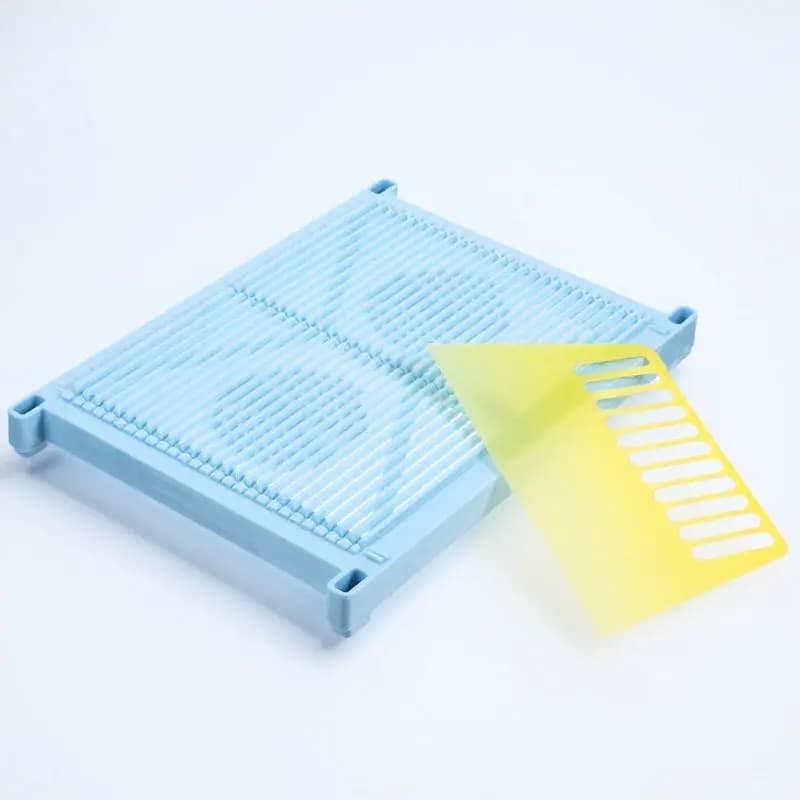 Tavola in plastica per l'asciugatura dell'incenso, strumento versatile per la creazione di incenso fatto in casa, per bastoncini e coni, schermo per l'asciugatura, leggero e portatile