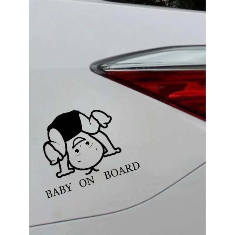 Personalized OEM 15cm Cartoon Cute Waterproof Car Decal For Cars Strollers Laptops Windows