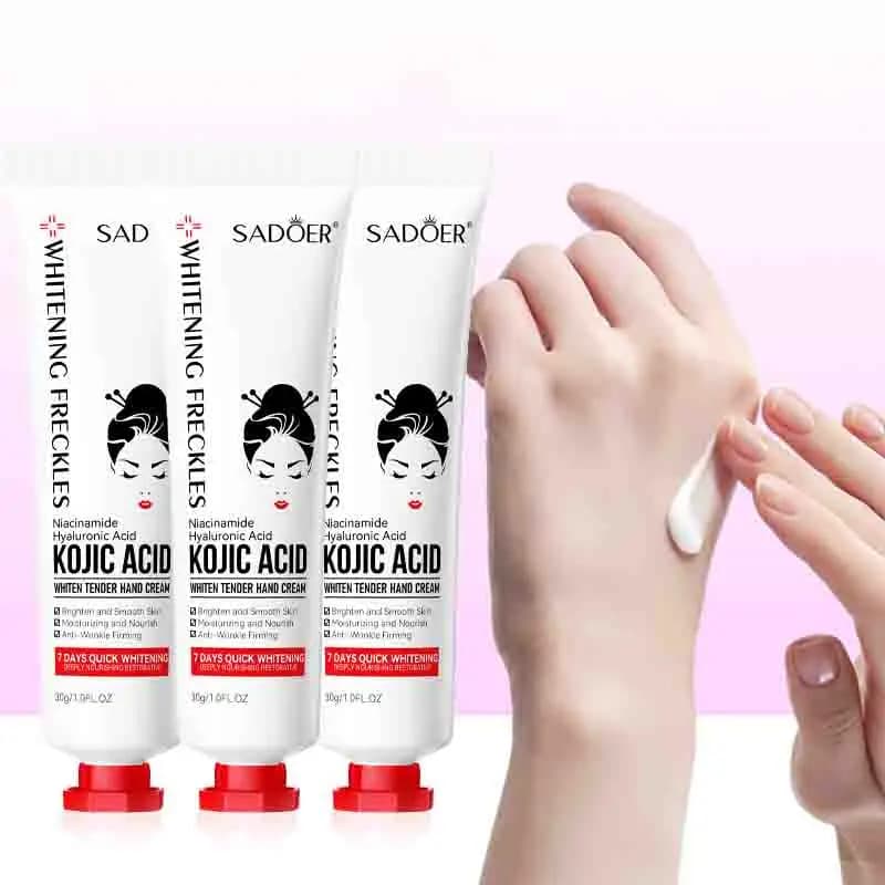 1/2/3/5pcs SADOER Hand Cream Cogico Acid Hydrating Shaking Creams for Moisturizing Hands Beauty Format Travel Skin Care