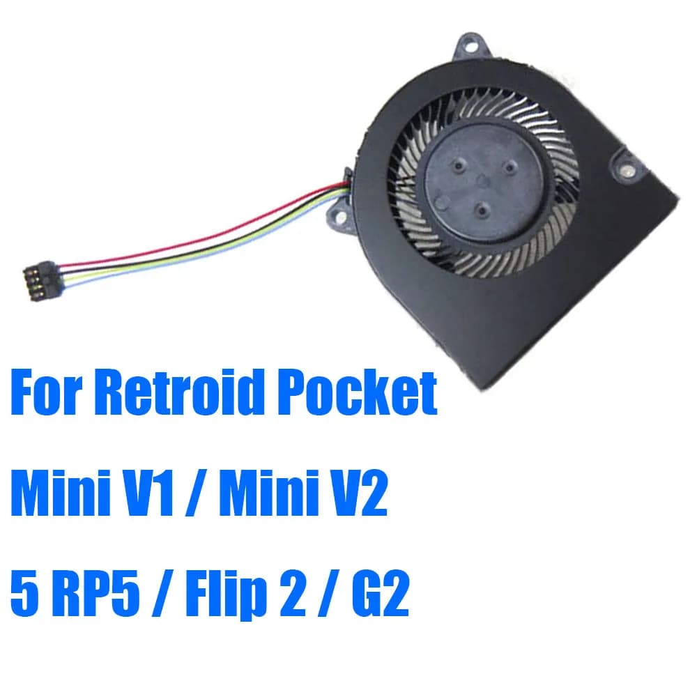 Ventola di Raffreddamento DC5V per Retroid Pocket Mini V1 / Mini V2 / 5 RP5 / Flip 2 / G2