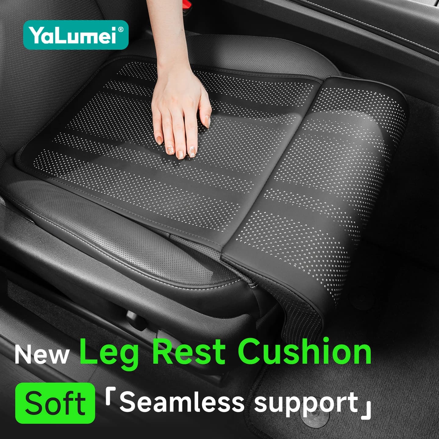 For Tesla Model 3 Y S X New Y Juniper Leg Support Extension Seat Cover Memory Foam Extender Cushion Car Interior Accessories