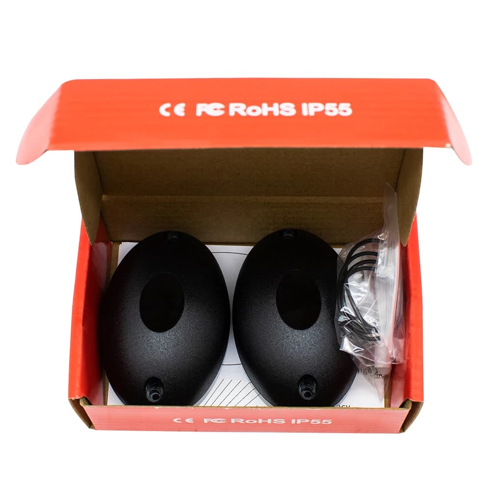 AC DC 12V 24V sensore a raggio infrarosso fotocellula impermeabile IP55 Altalena/Scorrevole/Porta del garage Fotocellule a infrarossi di sicurezza