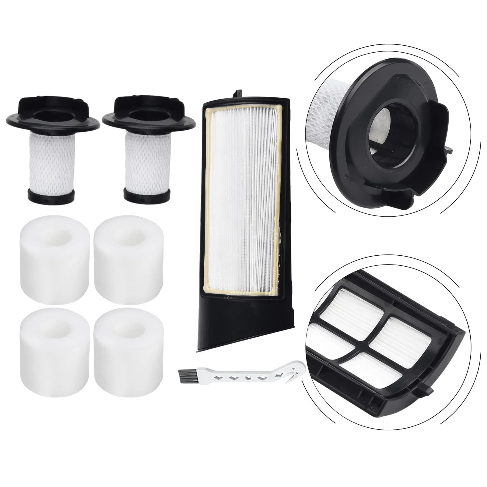 Replacement Main Brush Roller For Roomba 115 For Combo P/lus Robot Vacuum Cleaner Nylon Plastic Floor Cleaning Accessories