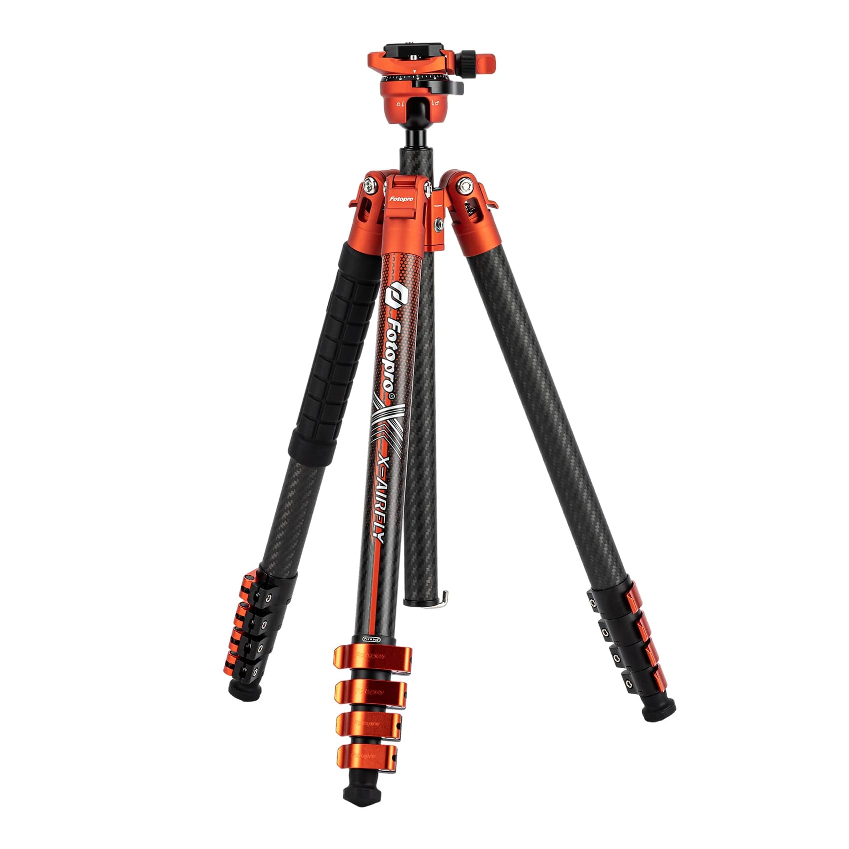 Treppiede professionale per fotocamera Dslr in fibra di carbonio Treppiede panoramico per fotocamera fotografica Panoramica Pan Tilt Treppiede