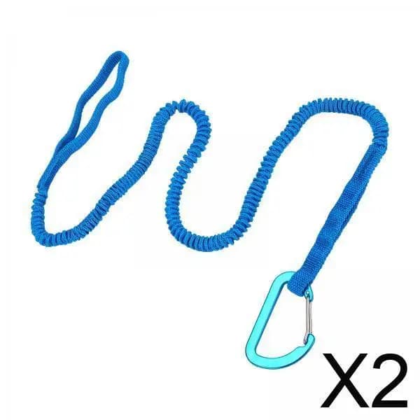 Guinzaglio per pagaia per kayak regolabile Cavo di nylon Accessori per la nautica per la pesca in canoa Rafting